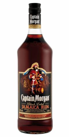 Captain Morgan Black Jamaica 40 % 1 l