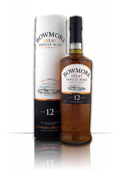 Bowmore 12y single malt 40 % 0,7 l