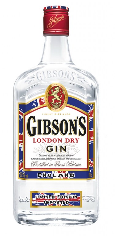 GIBSONs DRY GIN 37,5 % 0,7 l