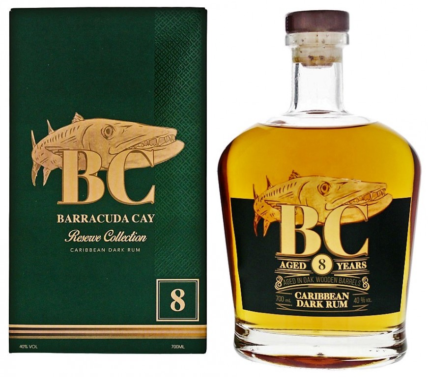 Barracuda Cay Rreserve 8yo 40 % 0,7 l