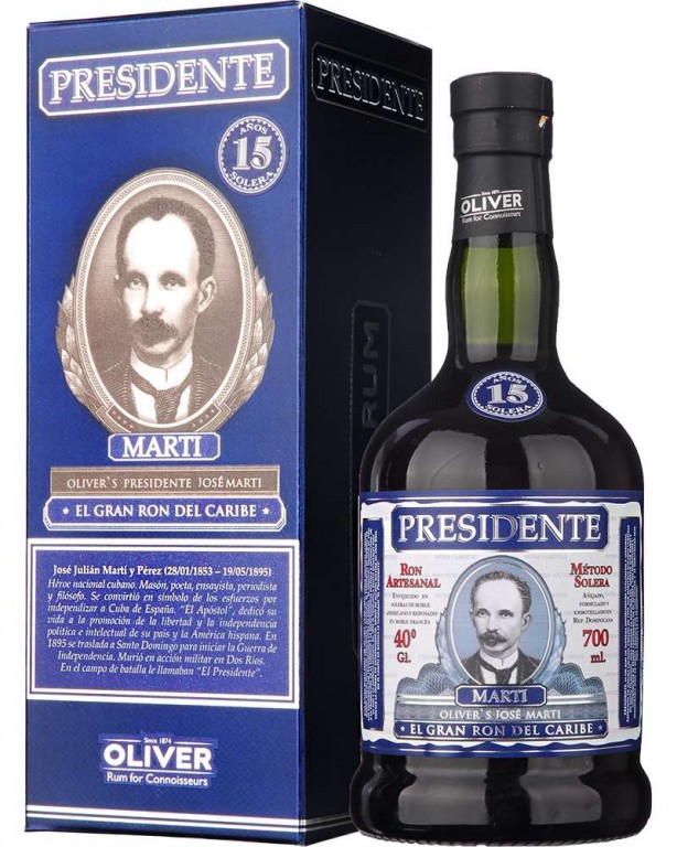 Presidente Marti 15 y. 40 % 0,7 l