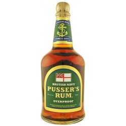 Pussers British Navy Overproof Green Label 75 % 0,7 l