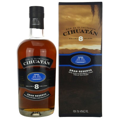 Cihuatán 8 Ron de El Salvator 40 % 0,7 l