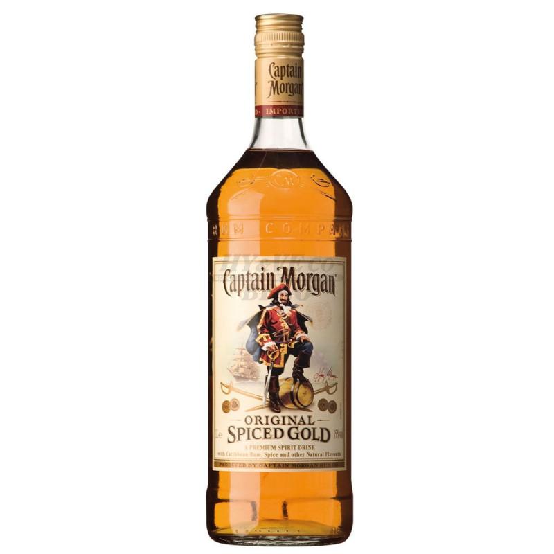 Captain Morgan Spiced Gold 35 % 1 l
