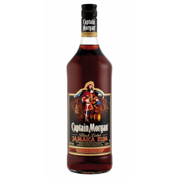 Captain Morgan Black Jamaica 40 % 0,7 l